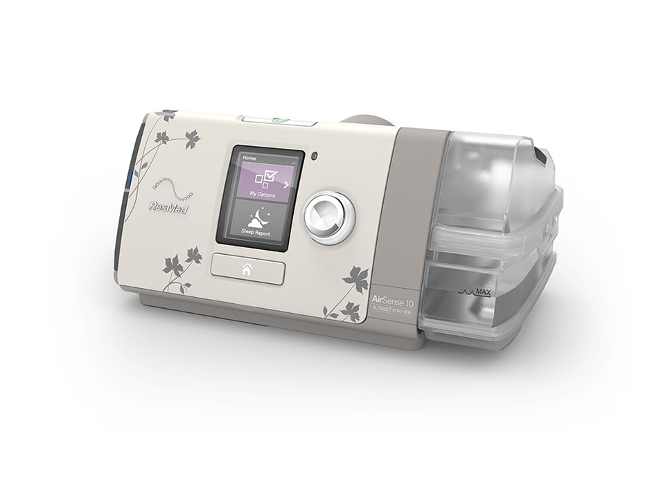 ResMed AirSense 10 AutoSet CPAP For Her angle left