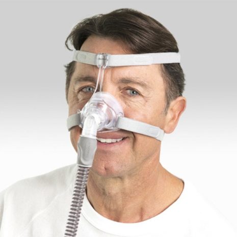 ResMed AirFit N20 Classic Nasal Mask with man